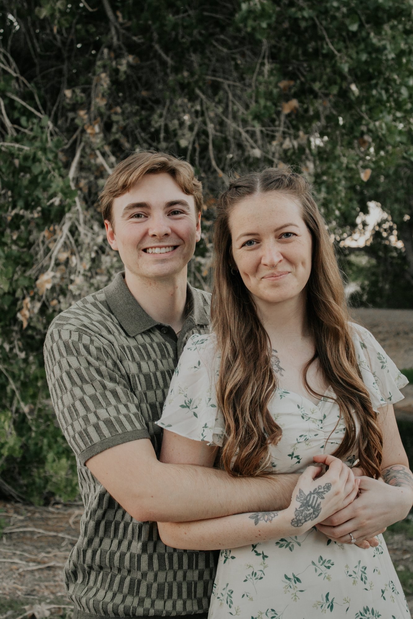 Kayla and her husband — the story behind Belles